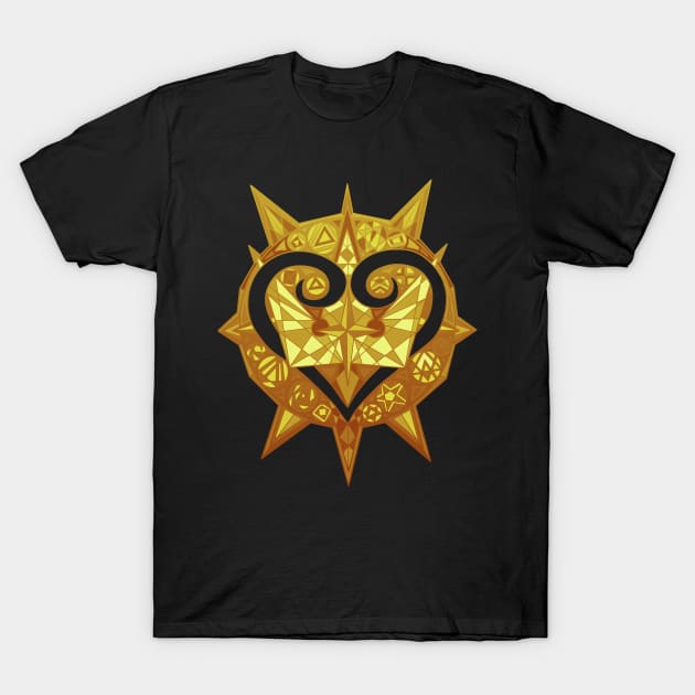 Kingdoms crest gold T-Shirt by paintchips